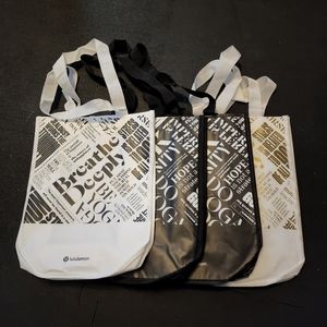 4 New Lululemon Shopping Bag Small